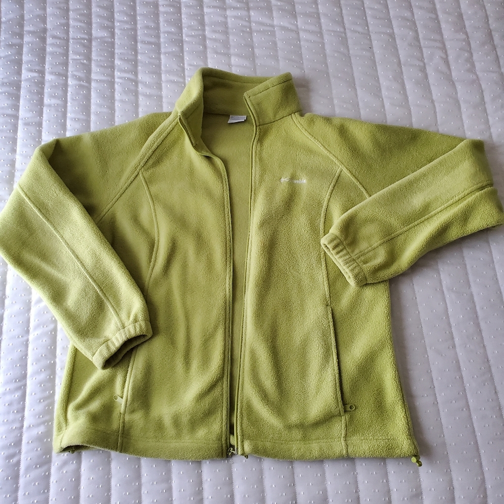 Columbia fleece jacket.